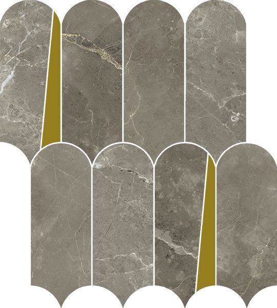 Stellaris Tuscania Grey Mosaico Elegant