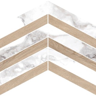 D.HAUTE WHITE/TAUPE CHEVRON SP/30X21,9