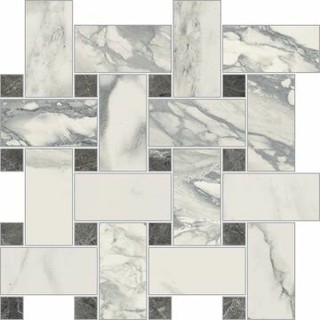 IMM MOS INTRECCIO BIANCO ARABESCATO LEVIG