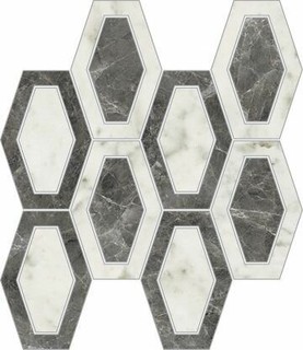 IMM MOS LOSANGA BIANCO CARRARA LEVIG