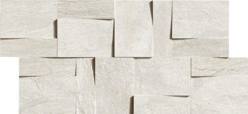 ARDOISE BLANC MOD.MURETTO 3D 30X30