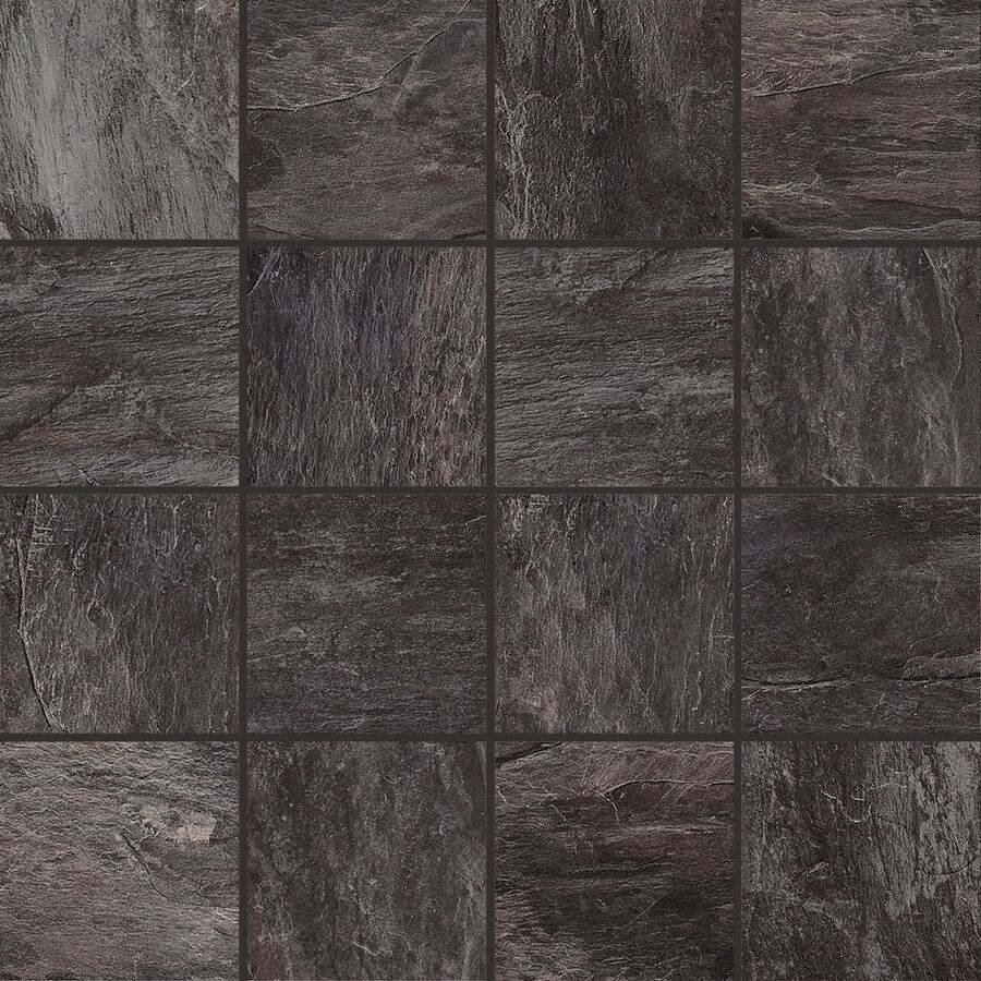 ARDOISE NOIR 7,5x7,5 6MM  MOSAICO