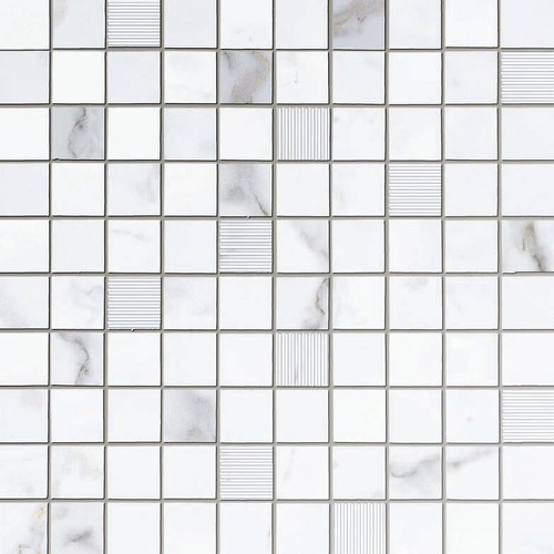 I CLASSICI STATUARIO 7,5x7,5 6MM MOS.GLOSSY
