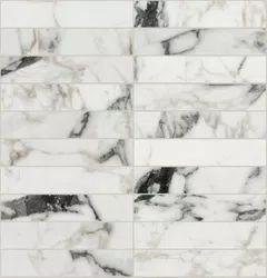 BIJOUX CALACATTA ALTISSIMO BLANC GLOSSY MOS 3X15