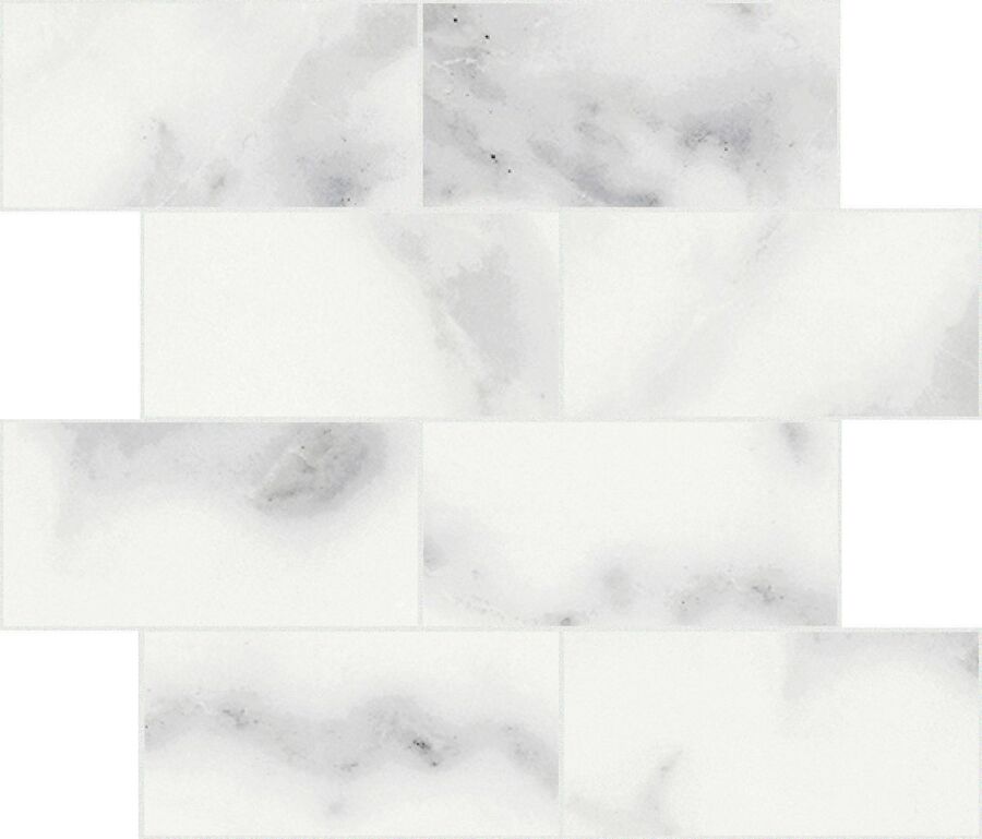 ORIGINES REX BLANC GLOSSY 6MM MUR.SF 7,5X15