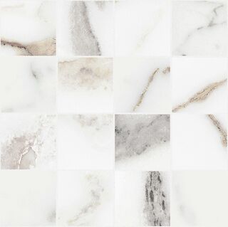 ORIGINES REX ARGENT MATTE 6MM MOS 7,5X7,5