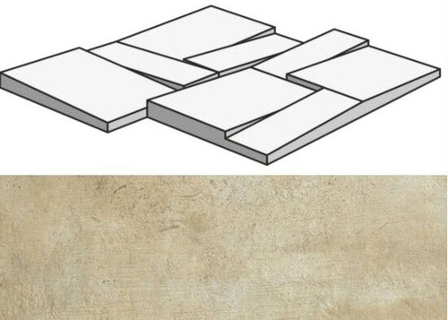 MATI?RES REX MOU MOD.MURETTO 3D 30X30