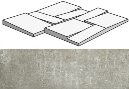 MATI?RES REX NUAGE MOD.MURETTO 3D 30X30