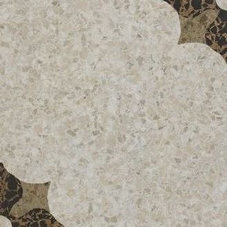 DECORO ACCADEMIA FIORE BEIGE/CARAMEL/CAFFE' LAPPATO 47.8X47.8