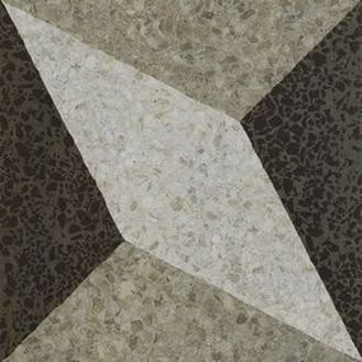 DECORO ACCADEMIA ROMBO BIANCO/GRIGIO/NERO 47.8X47.8