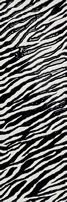 ZEBRA WHITE ANIMALIER 11.9X24