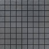 MOSAICO CONCRETA FANGO 3.1X3.1 SU RETE 29.8X29.8