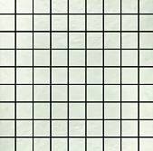 MOSAICO CONCRETA GESSO 3.1X3.1 SU RETE 29.8X29.8