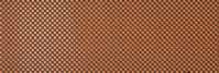 F. 1 DESIGN LISTELLO ORANGE/MOKA CHEQUERED 3.2X24