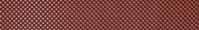 F. 1 DESIGN LISTONE RED/BLACK CHEQUERED 9.6X72