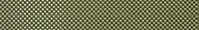 F. 1 DESIGN LISTONE GREEN/BLACK CHEQUERED 9.6X72