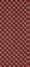 F. 1 DESIGN LISTONE RED/BLACK CHEQUERED 9.6X24