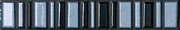LE MURRINE LISTELLO LOW METAL ANTHRACITE 5X30