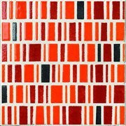 LE MURRINE DECORO LOW METAL ORANGE 30X30