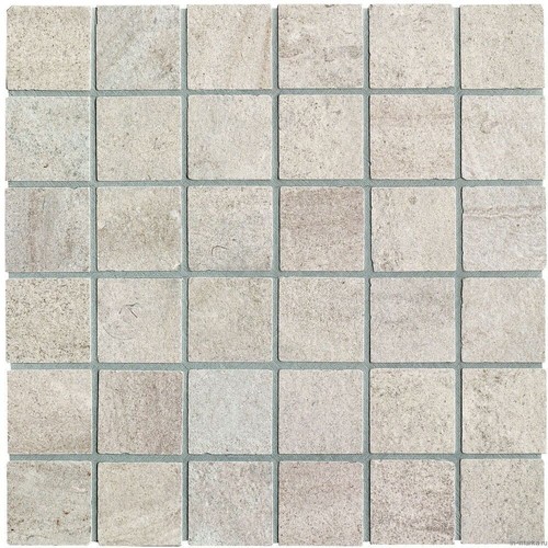 MOSAICO PIERRE DE FRANCE GRIS SU RETE 32X32