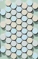 DECORO SMARTIES MIX C SKY/IVORY/MIST SU RETE 20.5X35