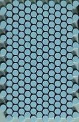 DECORO SMALL SMARTIES POWDER BLUE SU RETE 22X35.5