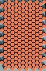 DECORO SMALL SMARTIES ORANGE SU RETE 22X35.5