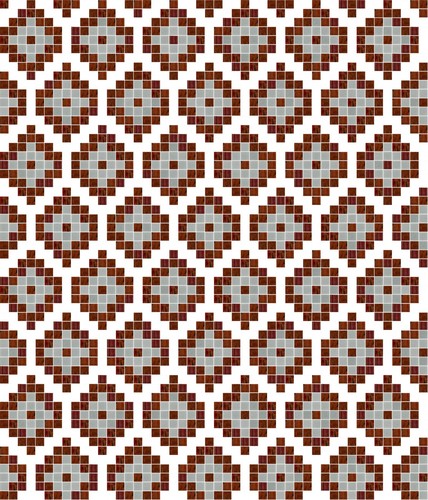 WALLPAPER ETHNIC C, 1X1, STAMPATO, SU PLUS