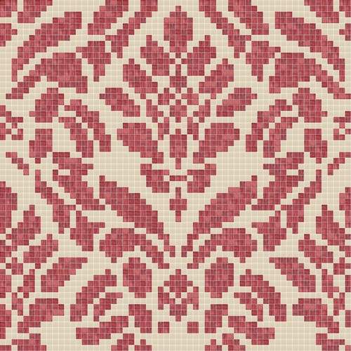 WALLPAPER FLORAL 1, 2X2 CM, PLUS