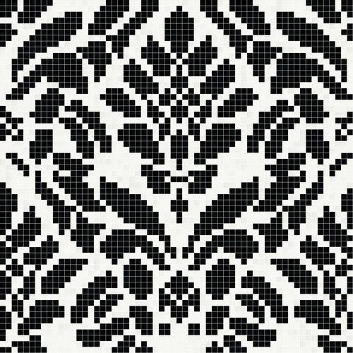WALLPAPER FLORAL 3, 2X2 CM, PLUS