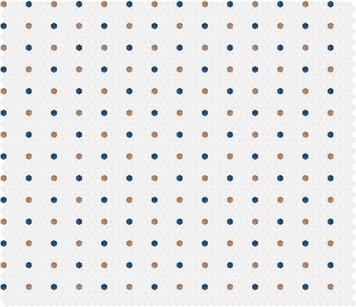 HESAGONAL DECOR DOTS 2, PLUS