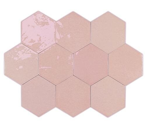 Zellige Hexa Pink