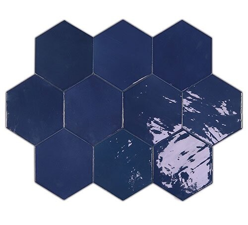 Zellige Hexa Cobalt